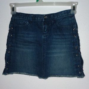 PLACE Girls Denim Skirt Sz 8